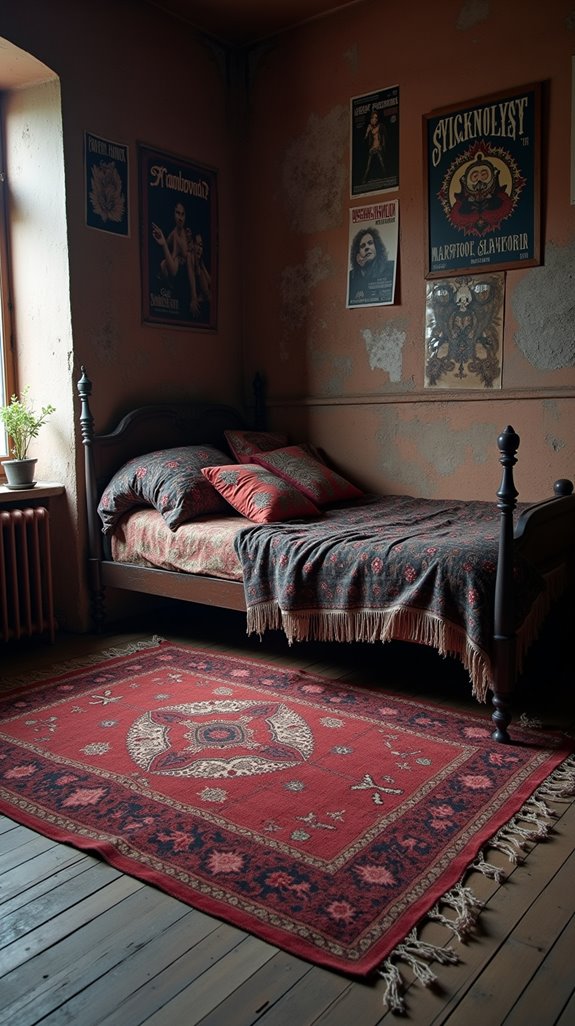 bold textured statement rugs