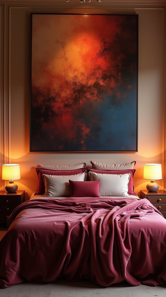 bold wall art transforms bedrooms