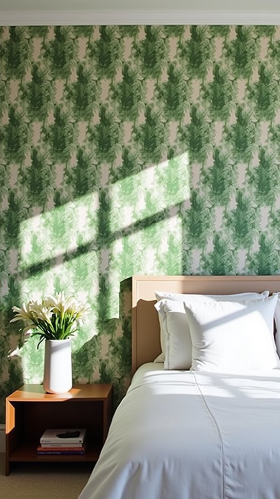 bold wallpaper transforms spaces