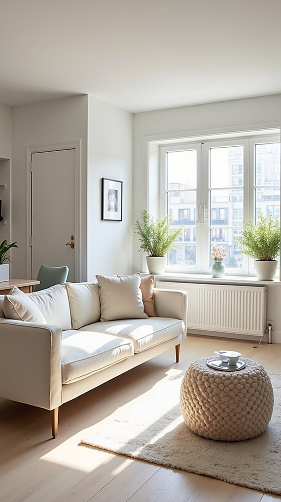 bright airy calming retreat