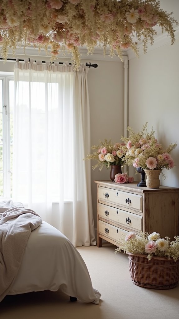 charming dried flower bouquets