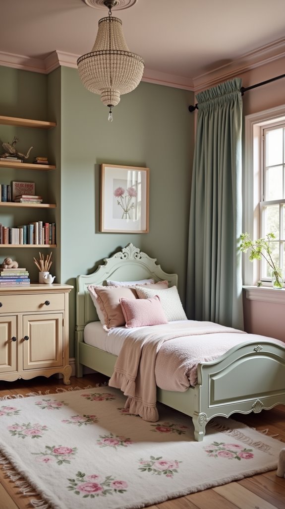 charming farmhouse girls bedroom