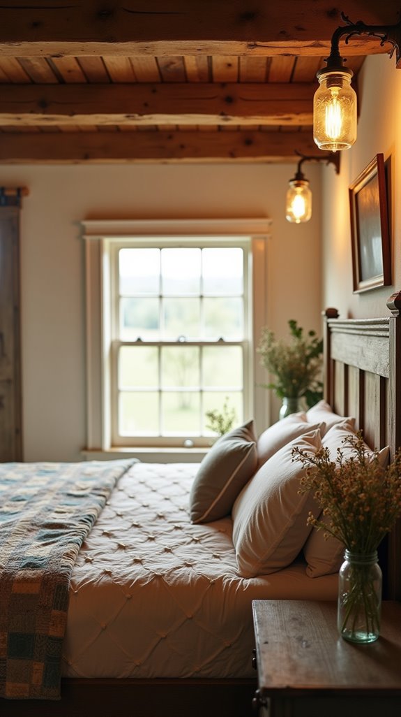 charming rustic mason jar lighting