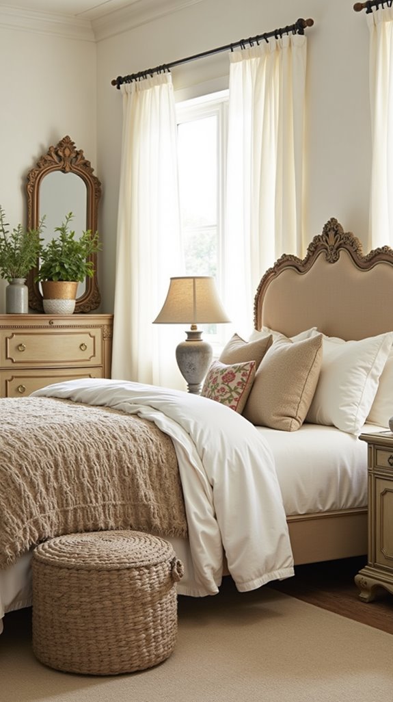 charming vintage furniture accents