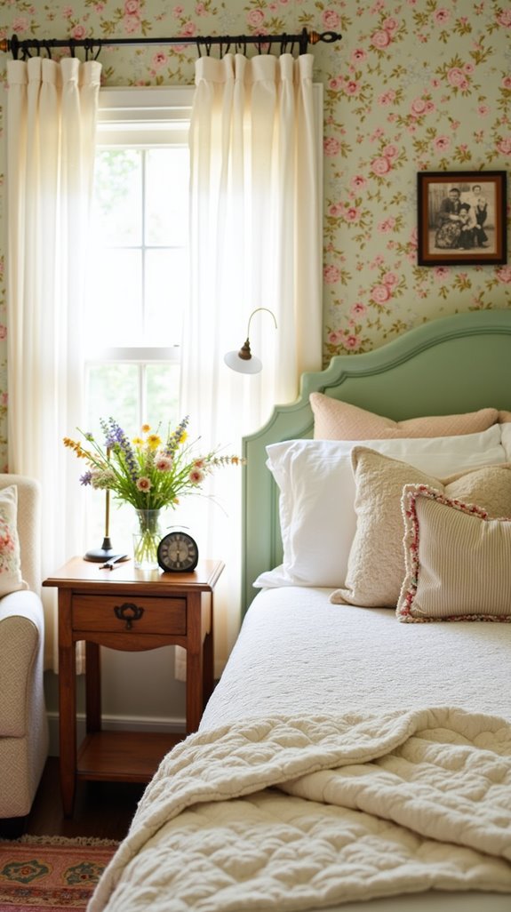 charming vintage guest bedroom accessories