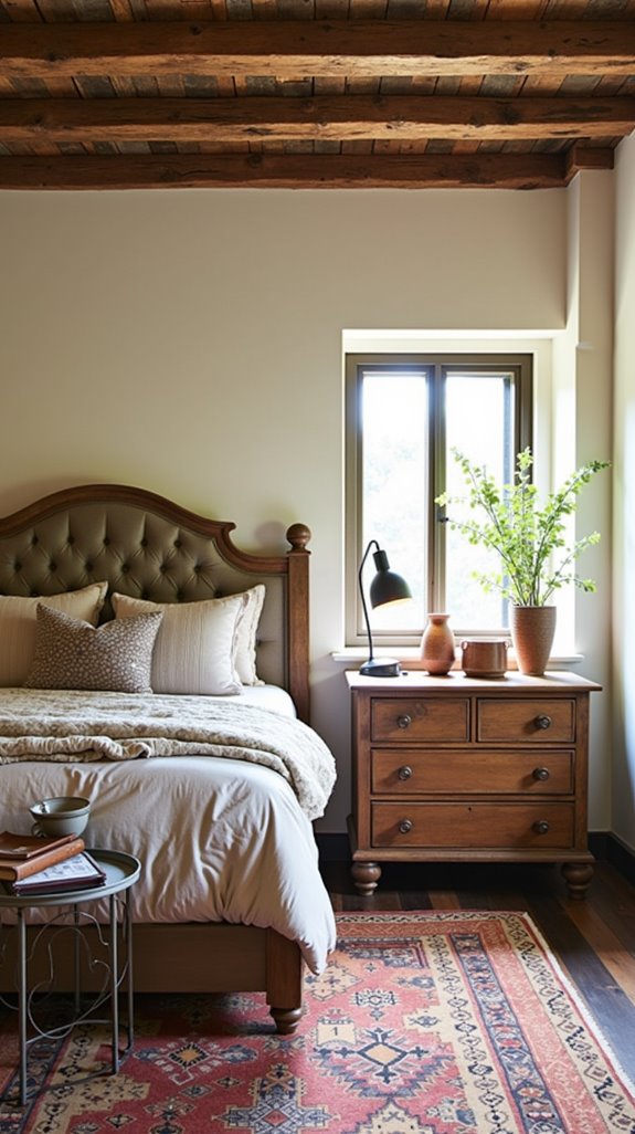 charming vintage inspired bedroom decor