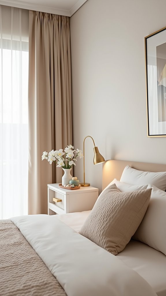 chic personalized functional nightstands