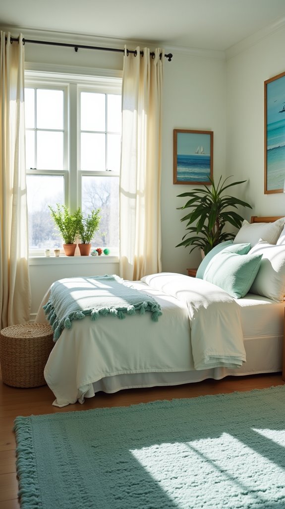 coastal themed bedroom rugs