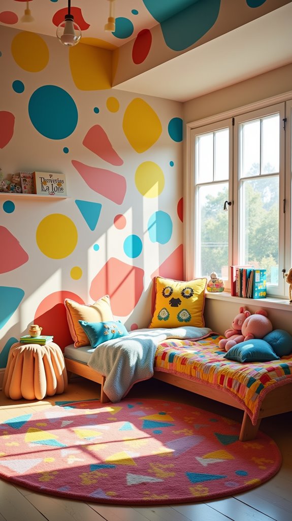 colorful geometric creativity bursts