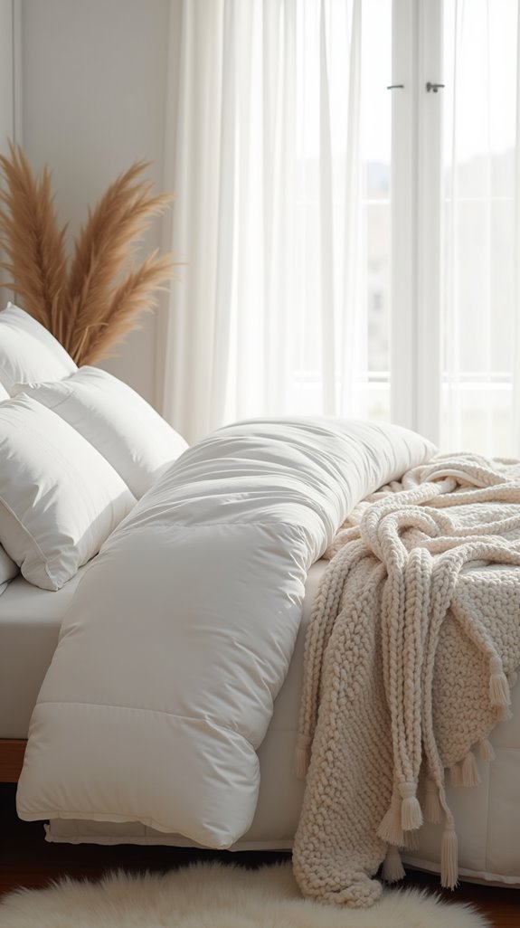 comfortable layered bedding essentials