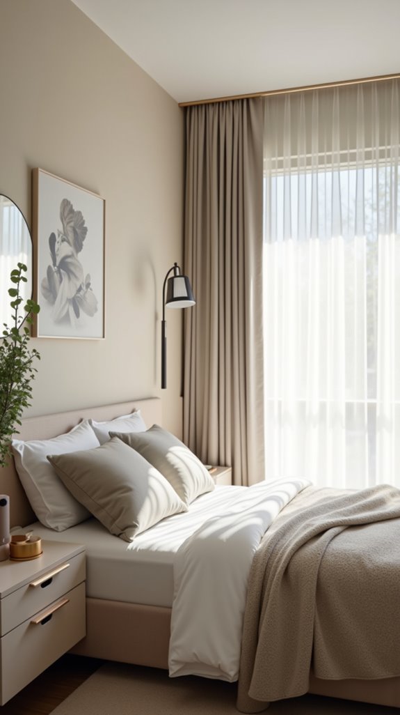 compact workspace for guests