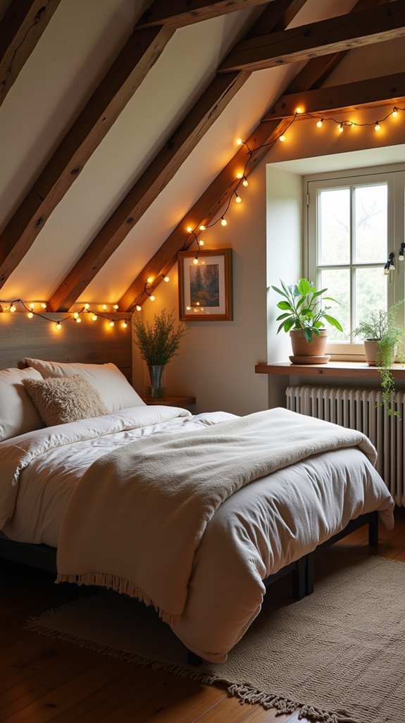 cozy ambient string lights
