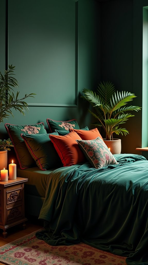 cozy atmosphere with fragrance