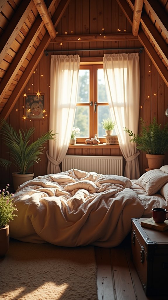cozy attic bedroom retreat