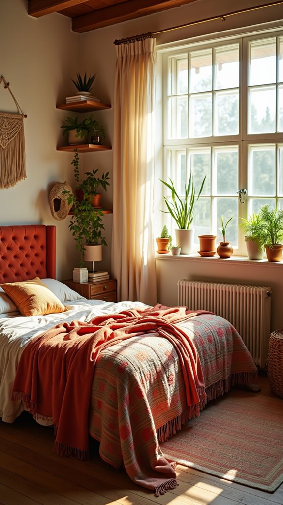 cozy boho textile transformation