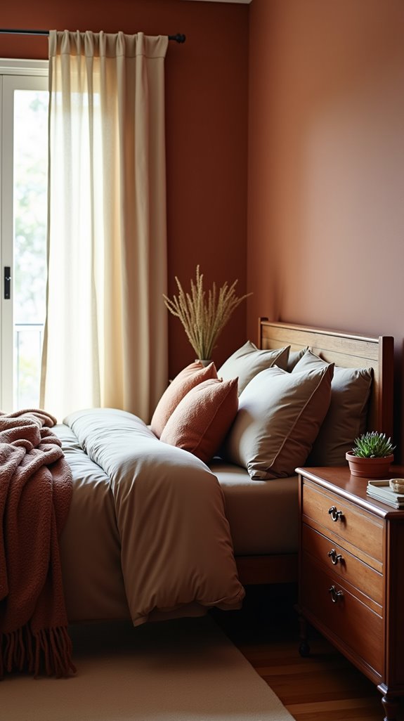 cozy earthy bedroom sanctuary
