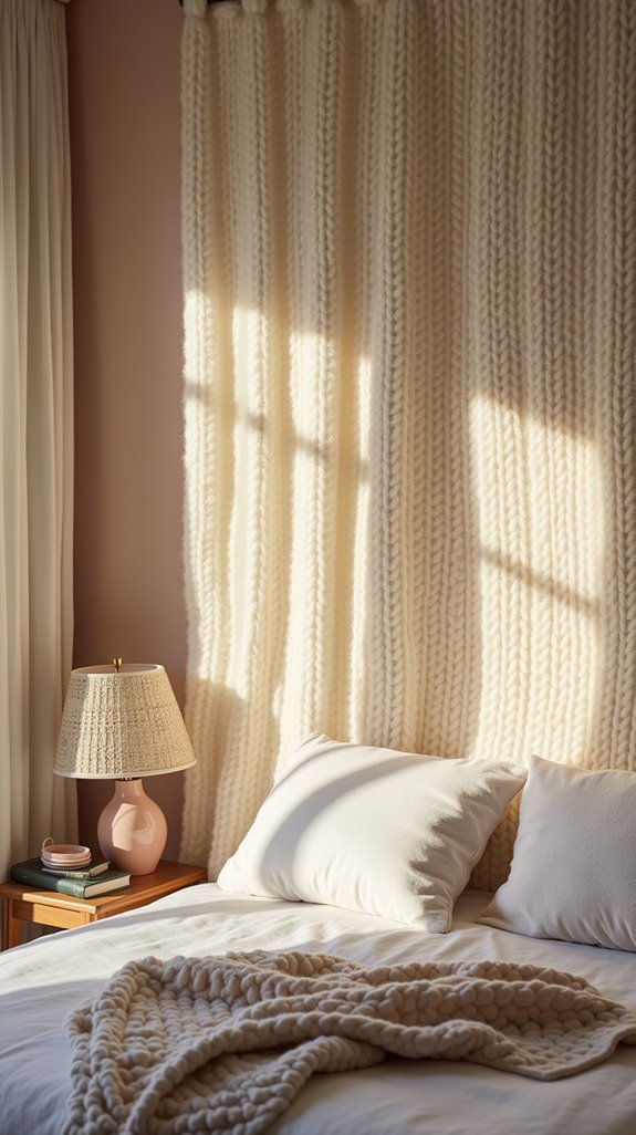 cozy knit wall decor