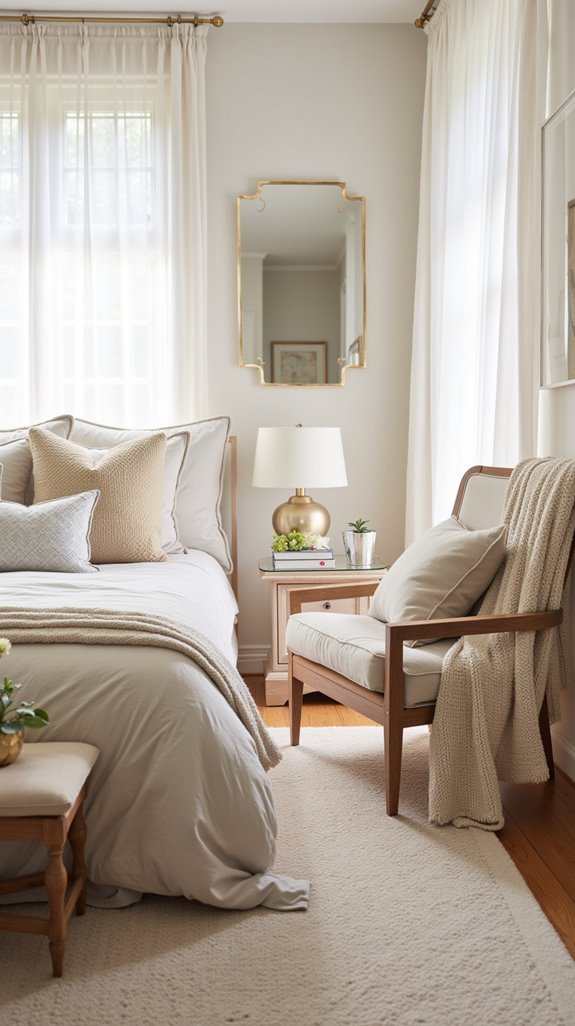 cozy layered textile retreat