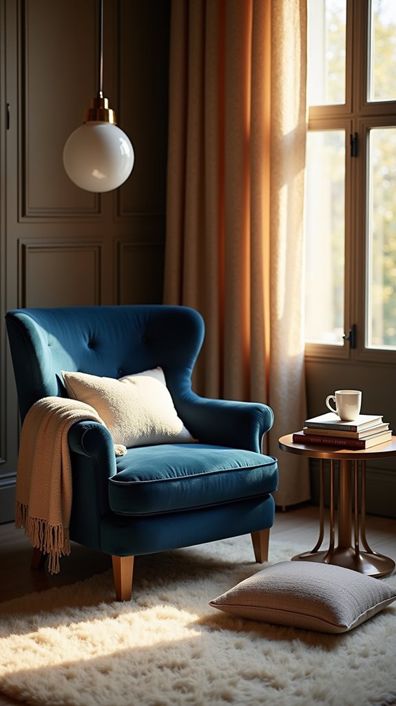 cozy nook for reading