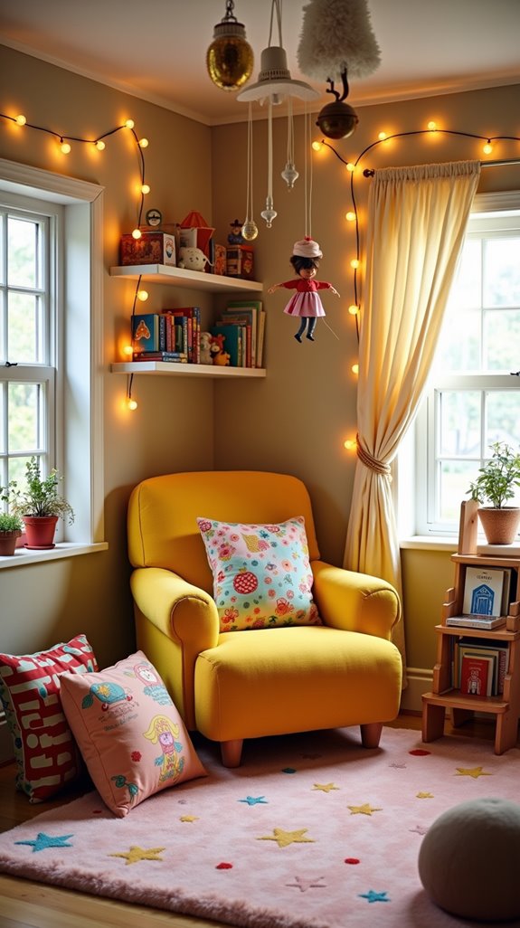 cozy nook for reading