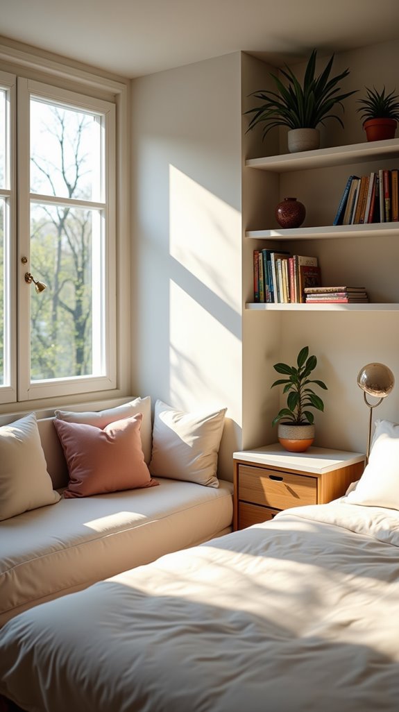 cozy nook for reading