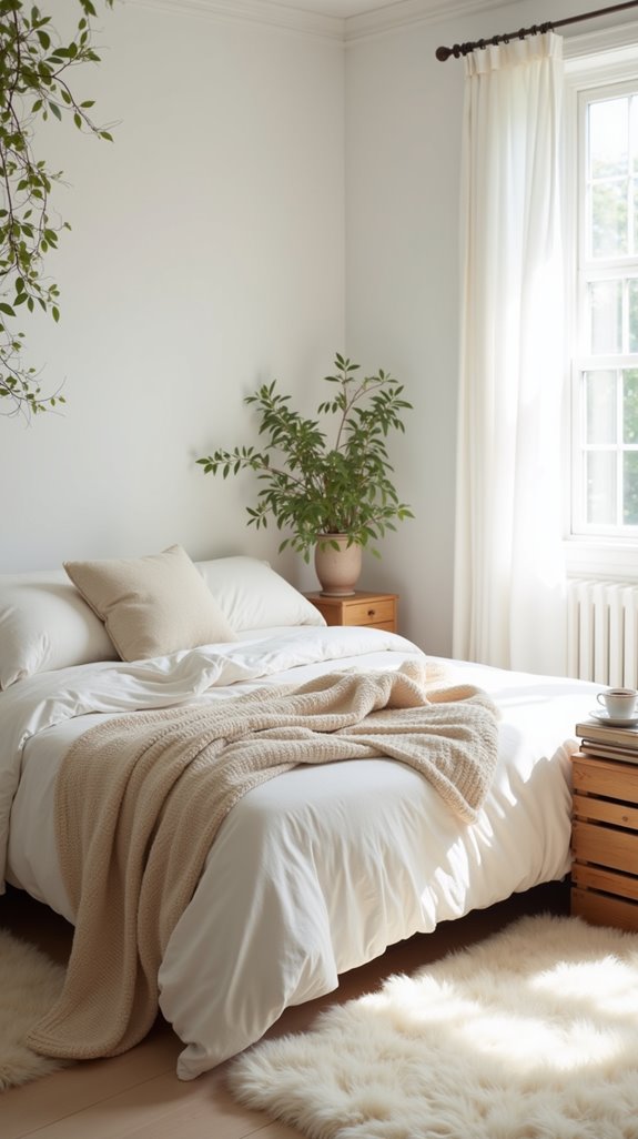 cozy plush rugs enhance comfort