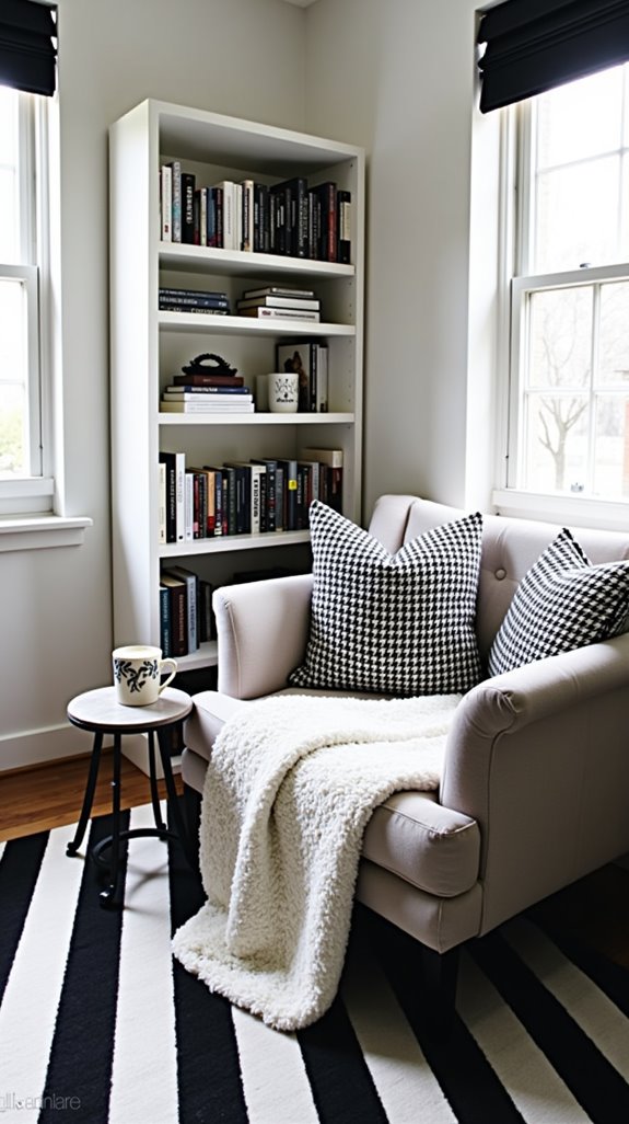 cozy reading nook sanctuary