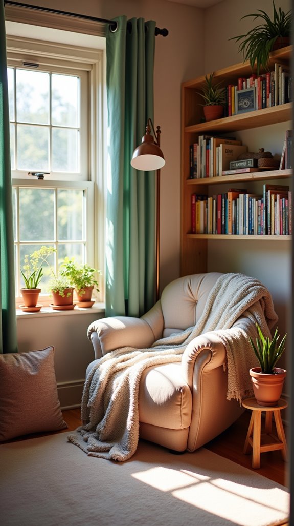 cozy retreat for reading
