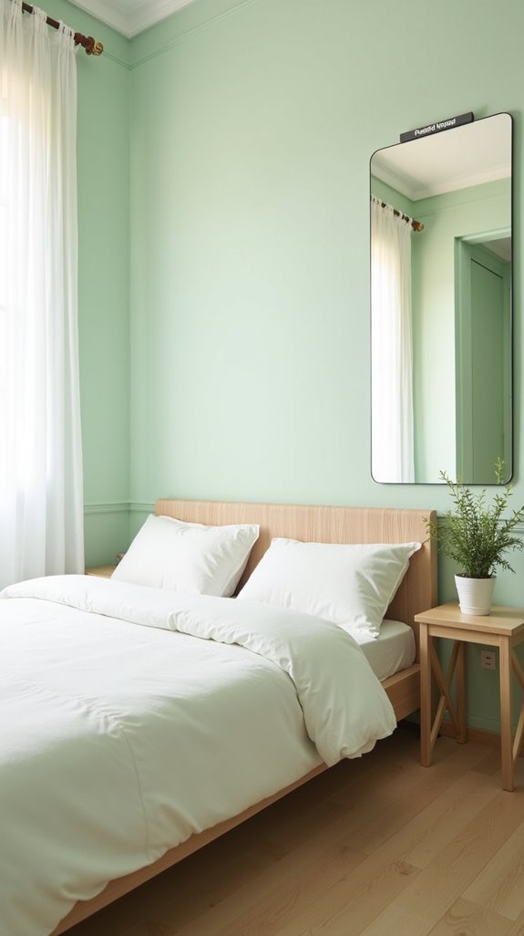 cozy retreat with light colors