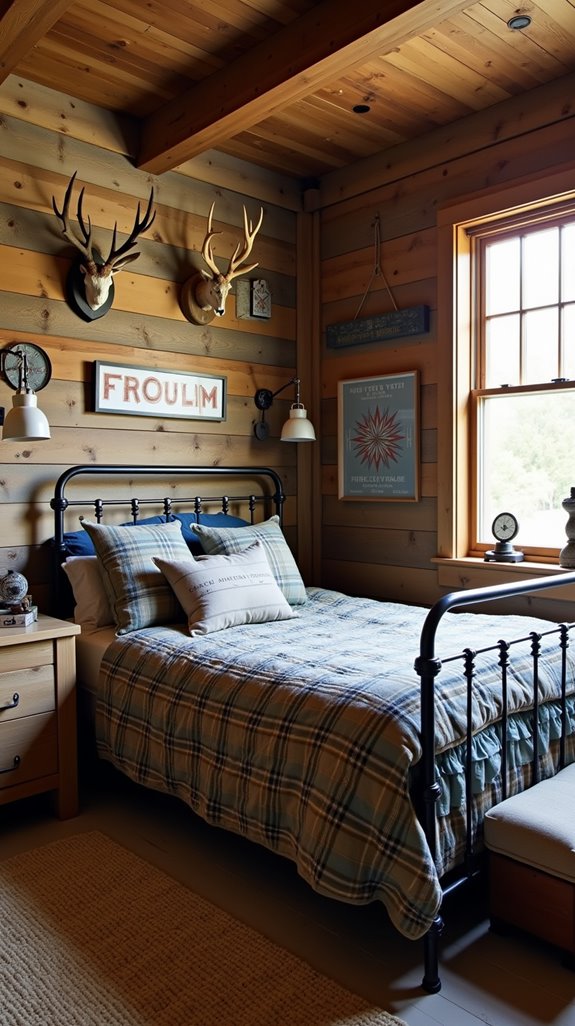 cozy rustic cabin atmosphere