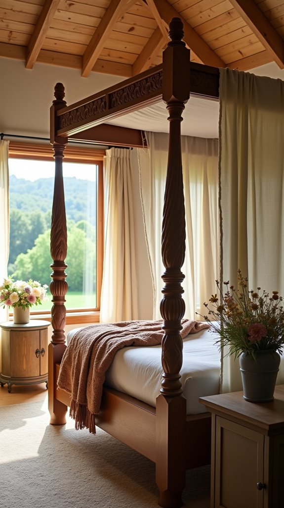 cozy rustic wooden sanctuary