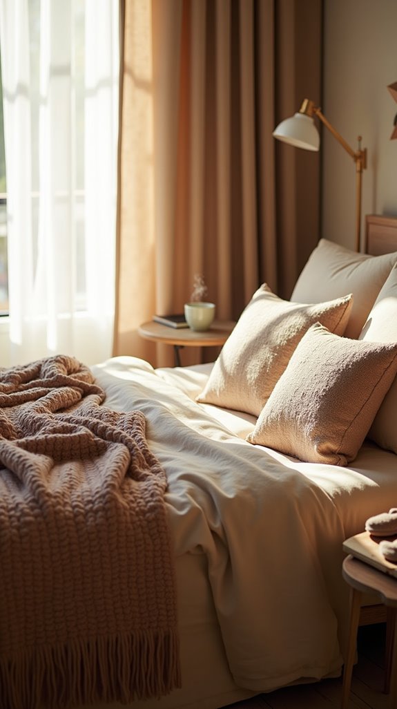 cozy throws enhance comfort