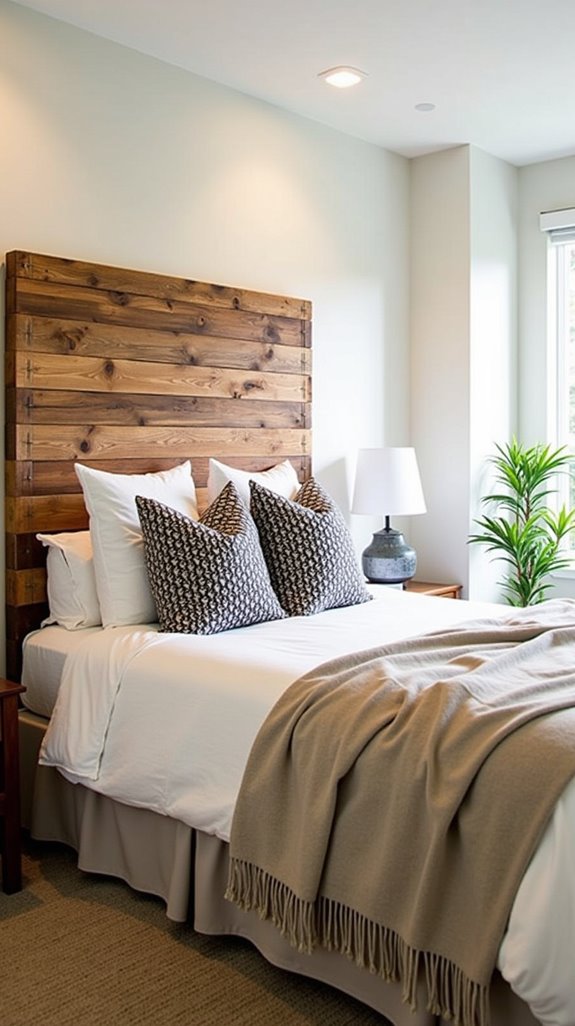 create a unique headboard