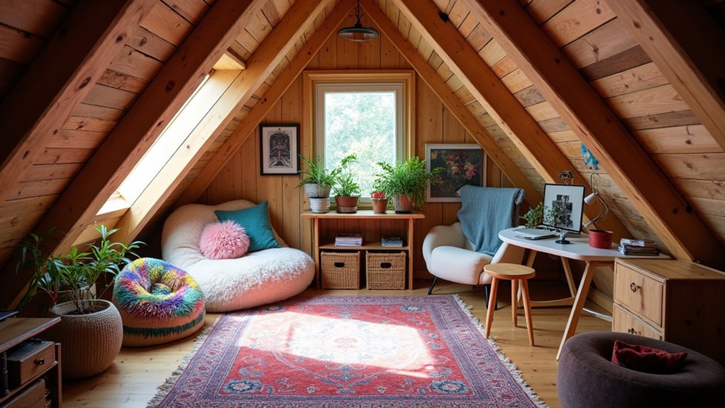 creative attic bedroom makeovers