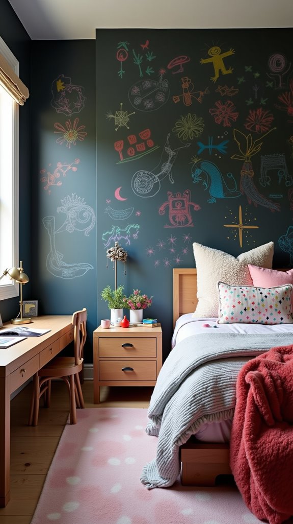 creative customizable chalkboard walls