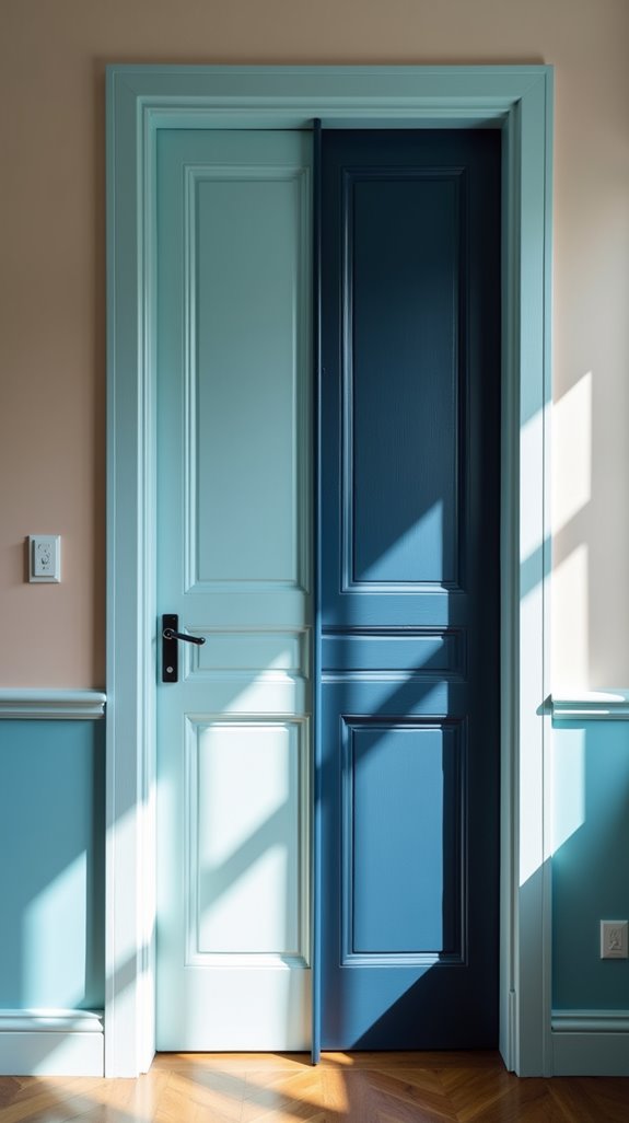 creative two tone door techniques