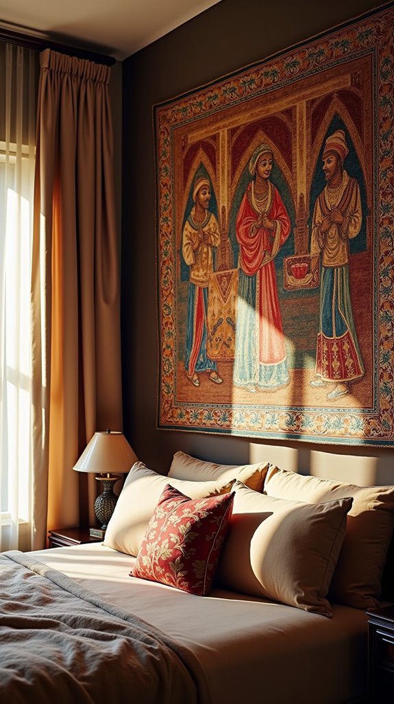 cultural richness through tapestries