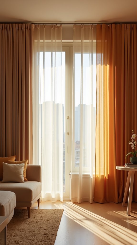 curtains enhance privacy and style