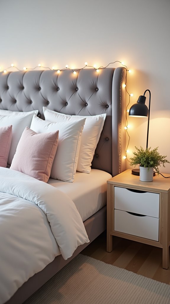 customized upholstered bed frame