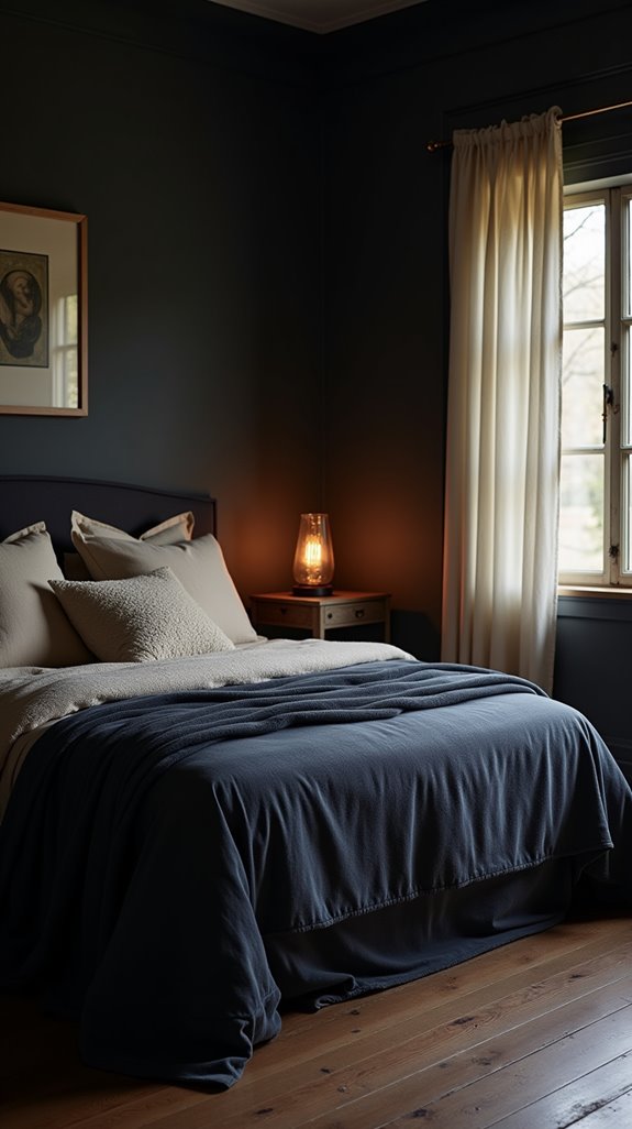 dark cozy stylish retreat