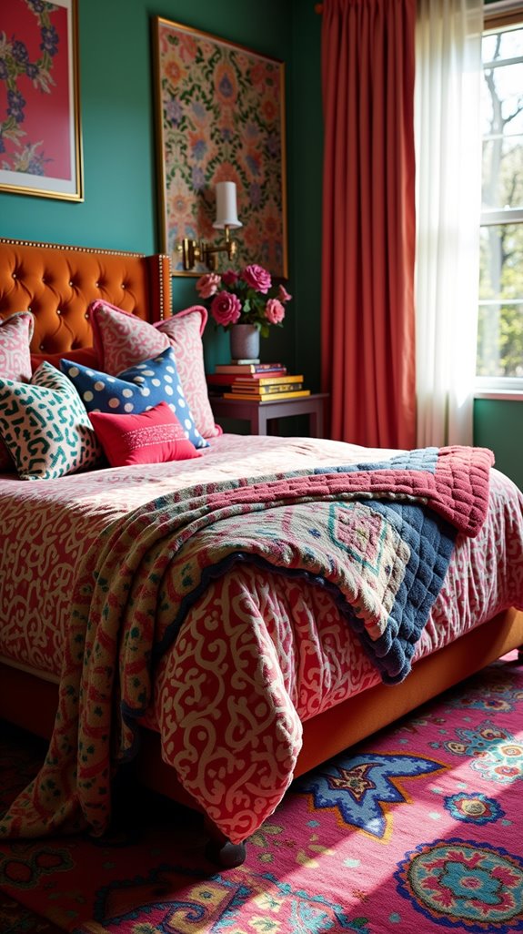 decorative pillows enhance ambiance