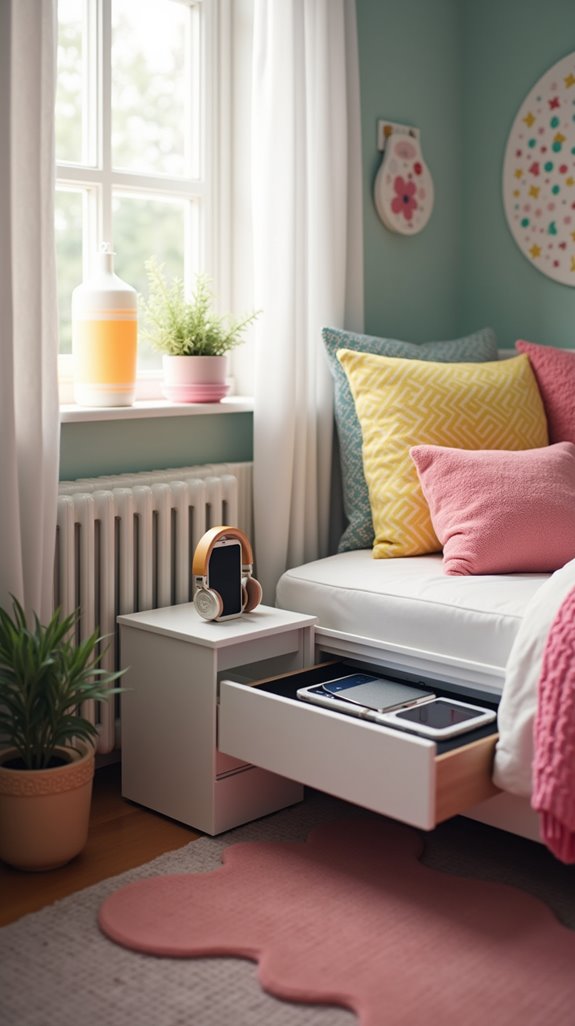 designated tech charging station