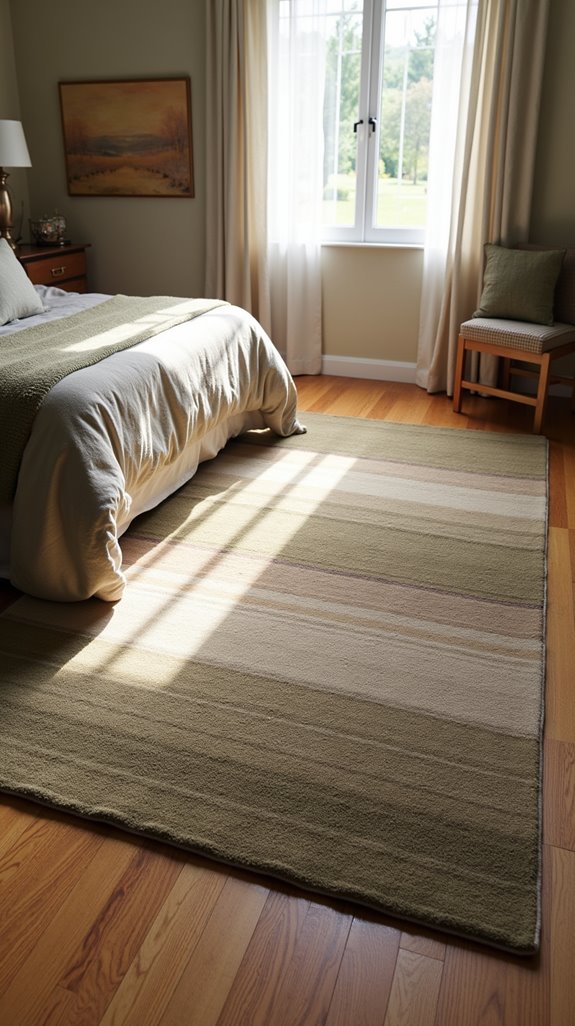 earthy wool rug tranquility