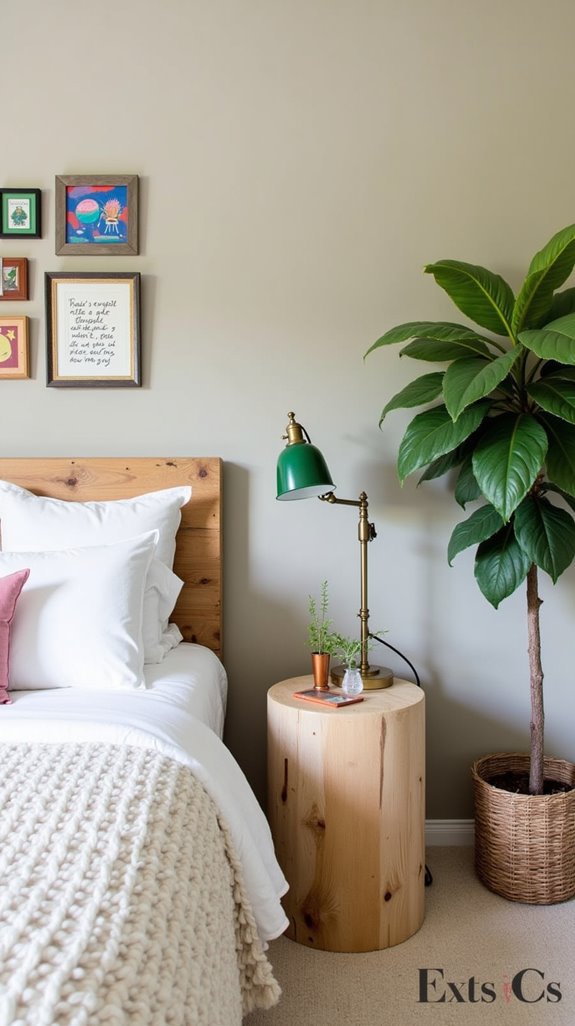 eclectic accessories for bedrooms