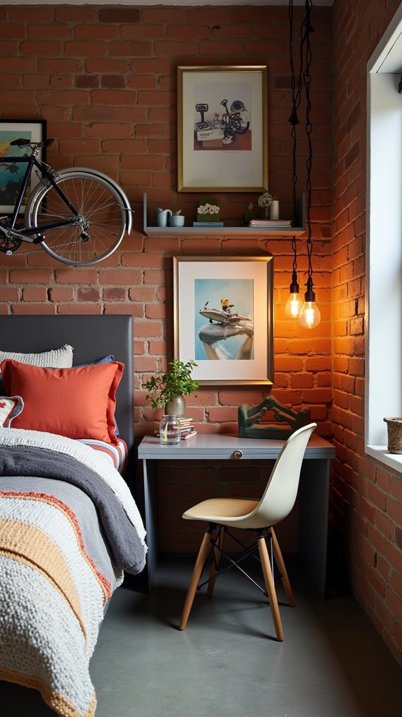 edgy industrial loft design