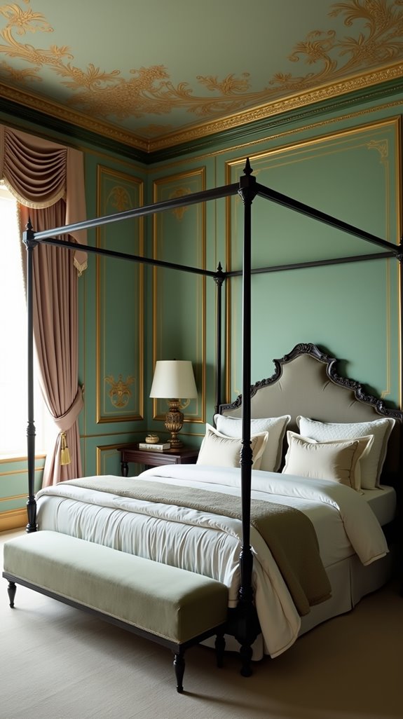 elegant bedroom wall designs