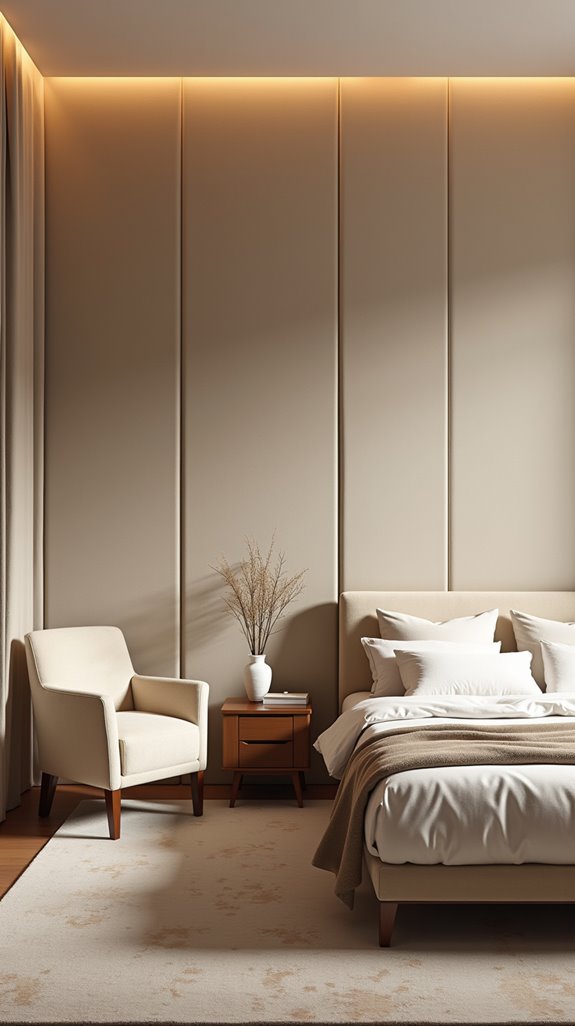 elegant beige accent chairs