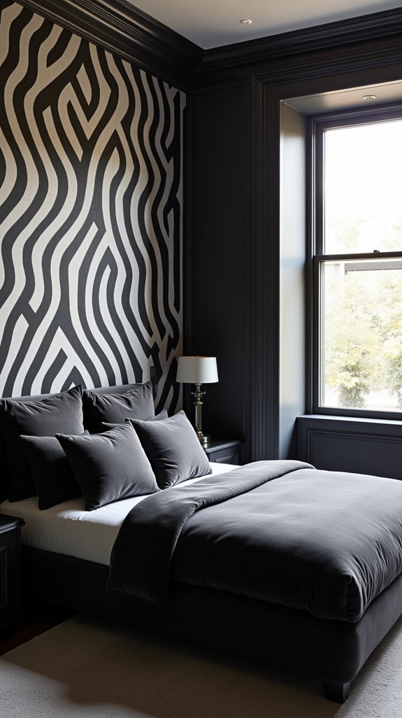 elegant black and white patterns