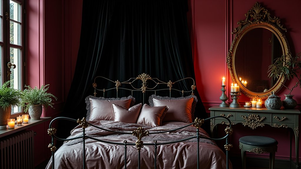 elegant dark feminine decor