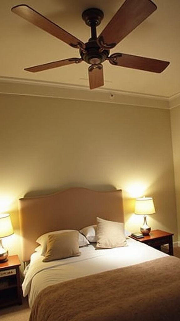 elegant efficient bedroom cooling